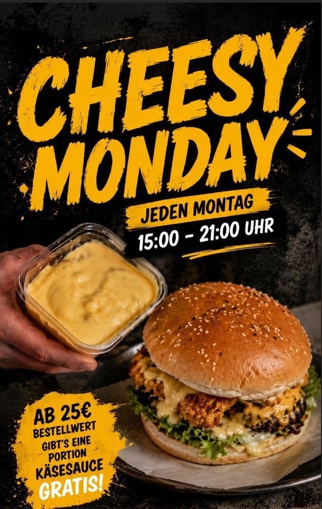 Plakat: Cheesy Monday