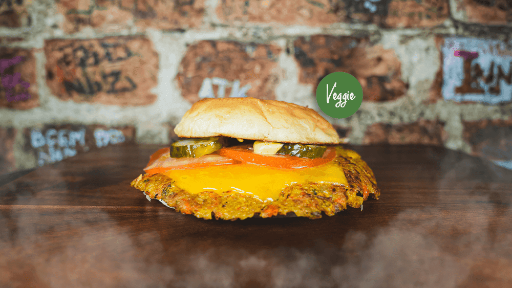 Smash Veggie Burger